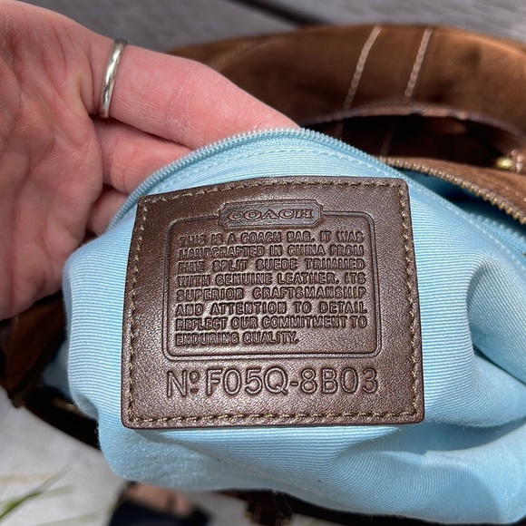 Coach Y2K Hampton Gallery suede tote - Picture 11 of 15